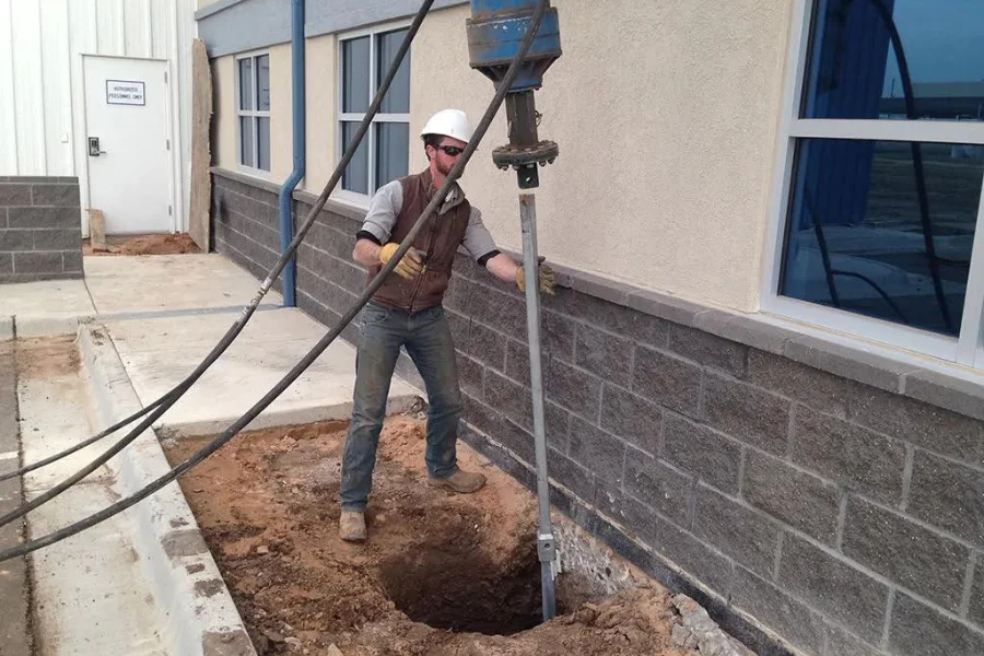 Injection Pier Installation in Key Largo, FL