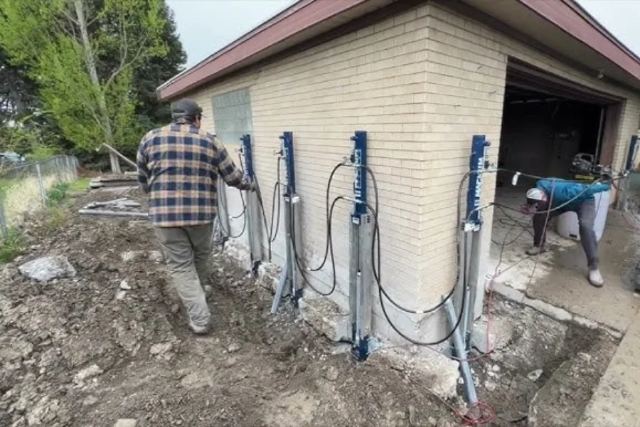 Injection Pier Installation in Key Largo, FL