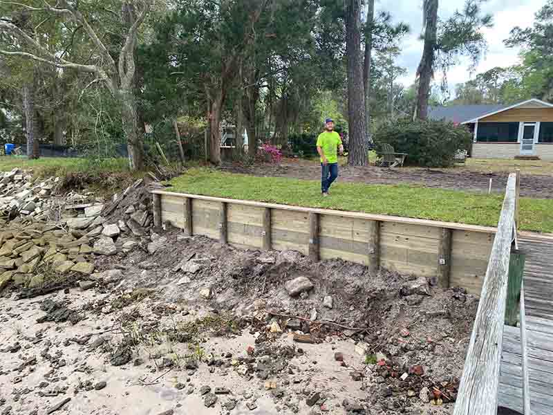 Seawall Repair in Key Largo, FL
